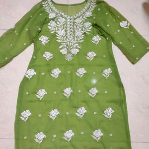 Chikankari Kurti New