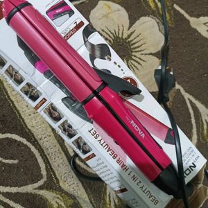 Nova Hair Dryer + Straightner