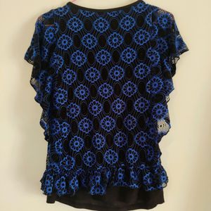 Dark Blue Top