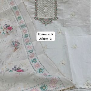 Fancy Rayon Cotton Pakistani Dress Material