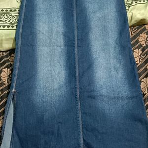 Stretchable Denim Skert