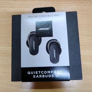 Bose QC 2 earbuds. Quietcomfort II seal packed