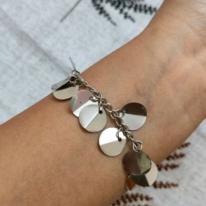 Trending Y2k Silver Bohemian Bracelet.