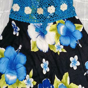 Floral Print Beachy Dress