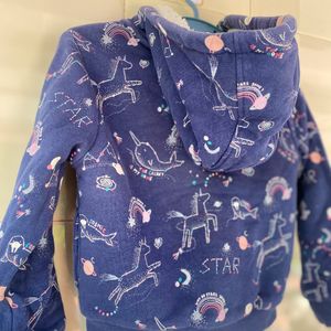 Cute Printed Winter Hoodies For Kids