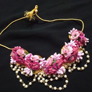 Wedding Function Flower Jewellery Set