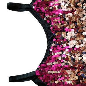 Sequin Multicolour Party Top