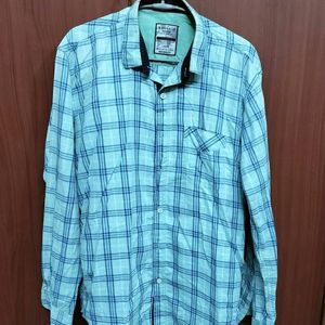 Sky-blue Shirt For Men