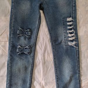 Blue High Waist Jeans