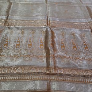 tissue material saree