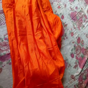 A New Gown Orange Colour