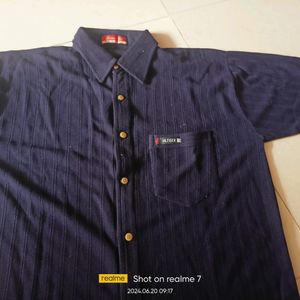 Navy Blue Branded Shirt