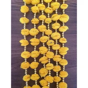 💥Diwali Offer💥Set of 10 Pompom Bell Wall Hanging