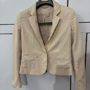 Crop Blazer For Women By H&M