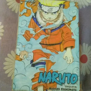 Limited Edition Naruto 3 in 1 Volume Manga