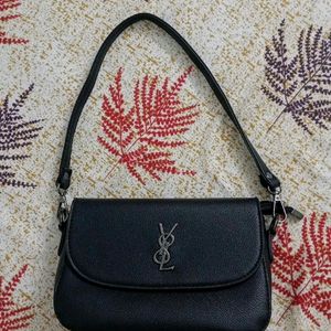 Black YSL shoulder Bag