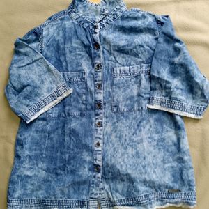 Roadster Denim Top For Women