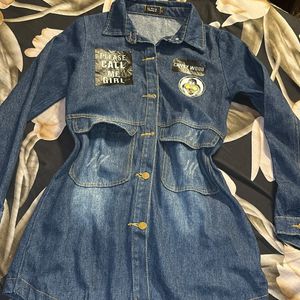 Denim Shirt Dress