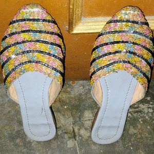 Fancy Slippers For Party Wear