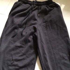 Black Track Pant