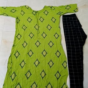 Kurti Set Green 💚