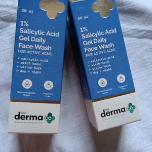 Pack of 2 1% Salicylic Acid Daily Gel Facewash