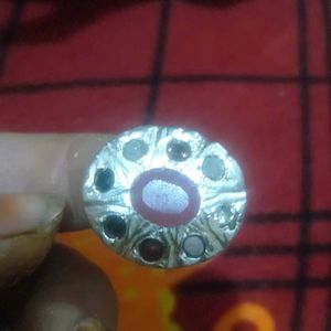 Pic Annie One Maharaja Style  Silver Colour Ring