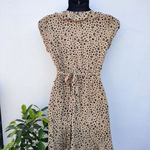 Sunday Best Leopard Print Dress