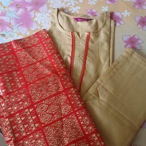 Kurti With Dupatta