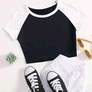 Aesthetic Black And White Top