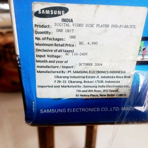 Used Samsung DVD Player