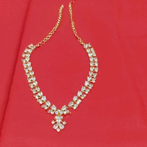 Stone Gold Plated Necklace