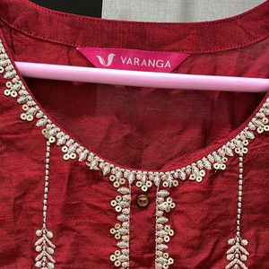 Branded New  Varangna Kurti Set