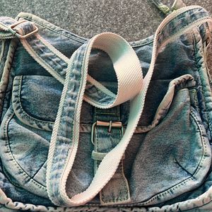 Denim Cloth Bag From Westside