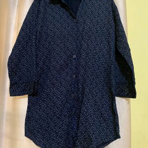 One Day Sale🔥Dark Blue Casual Shirt