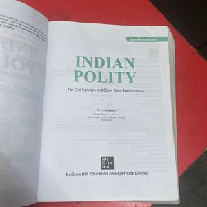 Indian Polity By Laxmikant 6th Revised Edition