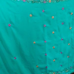 Embroidery Saree