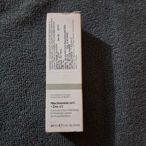 The Ordinary Niacinamide 10percent +zinc1percent