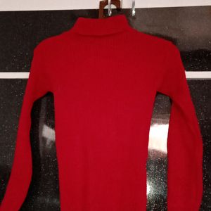 Winter Woolen Turtle Neck Top