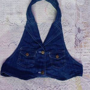 Blue Denim Jacket For Girls And Women's