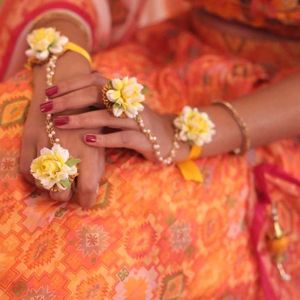 Flower Jewellery For Haldi