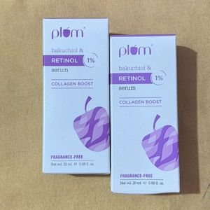 PLUM Retinol 1% & Bakuchiol Serum!