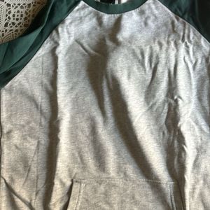 Grey Green Sweatshirt