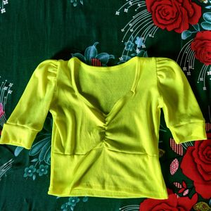 Neon Green Top