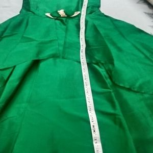 Emrald Green Flared Dress