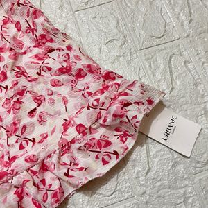 Pink Floral Dress