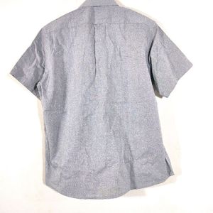 Van Heusen. Grey Dot Print Shirt (Mens)