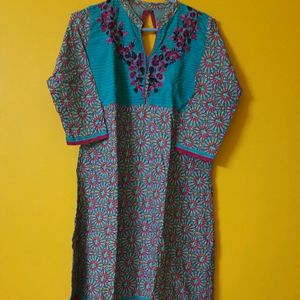 Awesome Embroidery Work Kurta