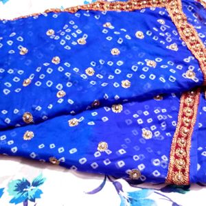 Bandhej Saree