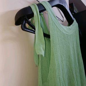 Party Wear Green Top